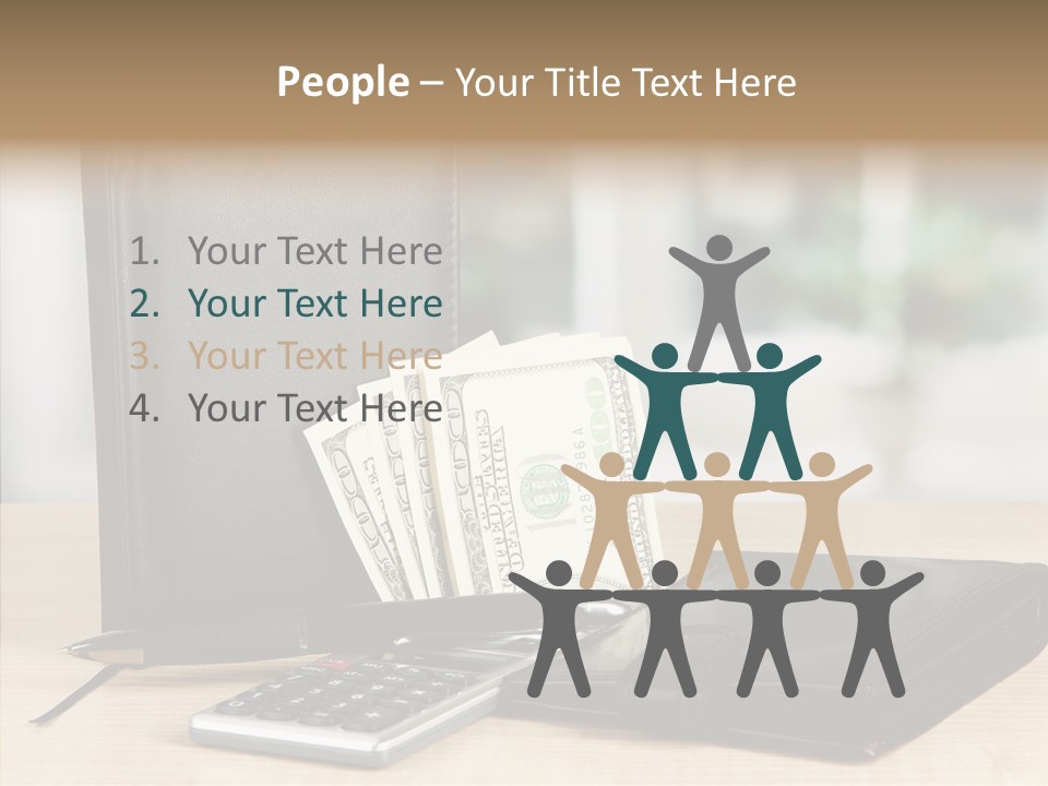 Network Manager Accountant PowerPoint Template