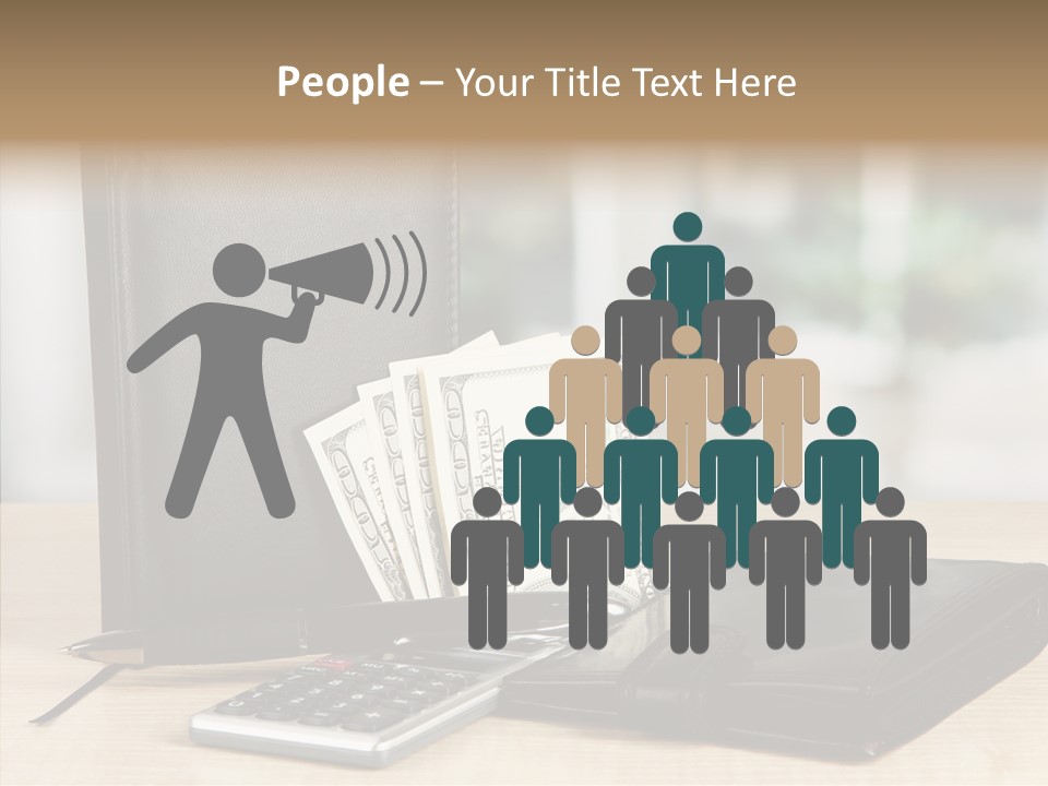 Network Manager Accountant PowerPoint Template