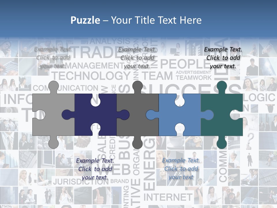 Team Real Manager PowerPoint Template