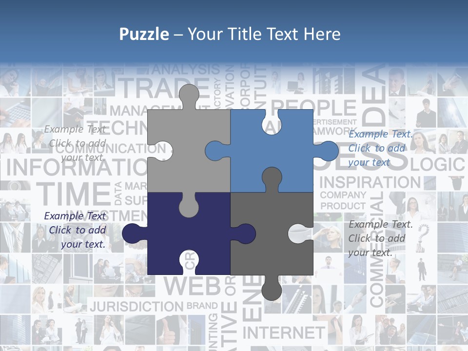 Team Real Manager PowerPoint Template