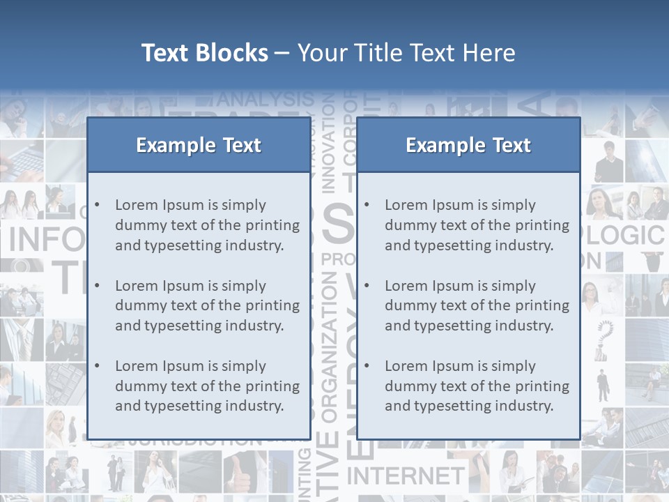 Team Real Manager PowerPoint Template