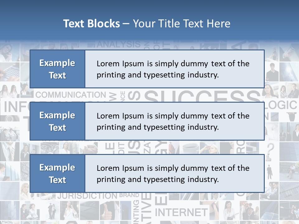 Team Real Manager PowerPoint Template