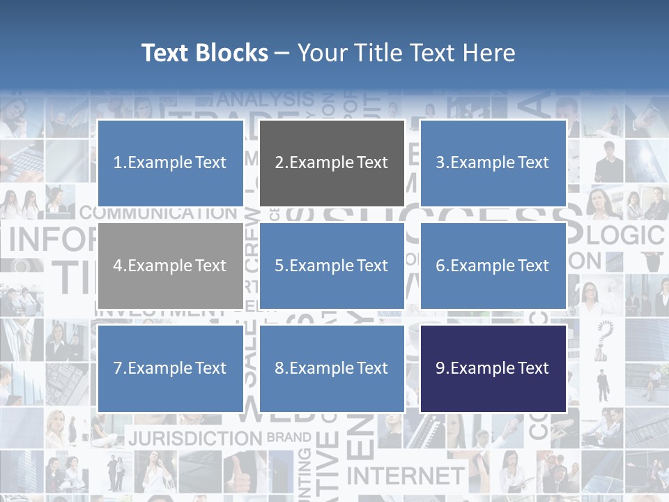 Team Real Manager PowerPoint Template