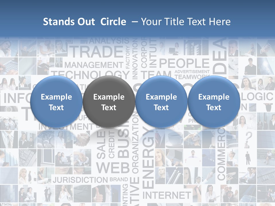 Team Real Manager PowerPoint Template