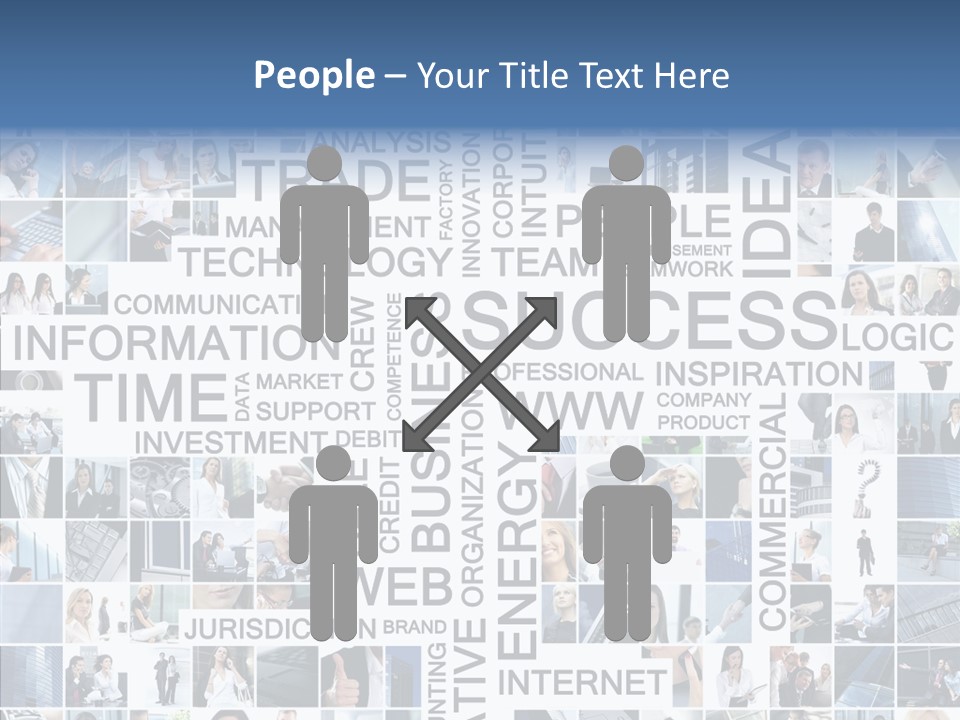 Team Real Manager PowerPoint Template