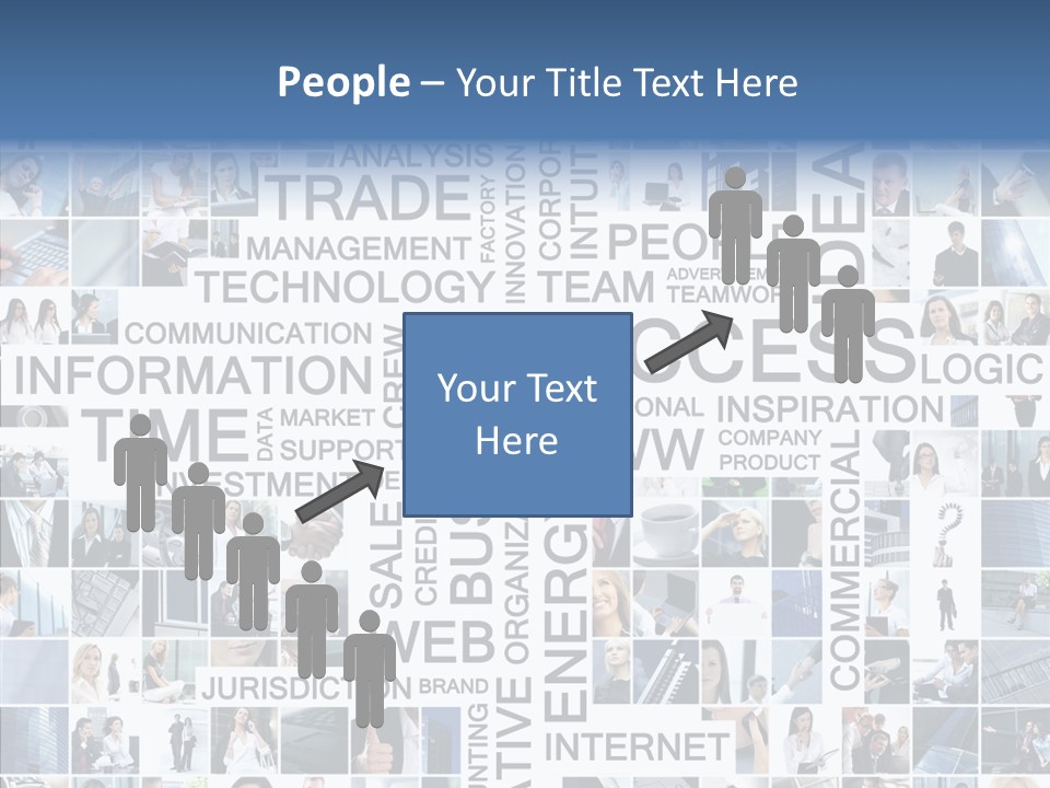 Team Real Manager PowerPoint Template