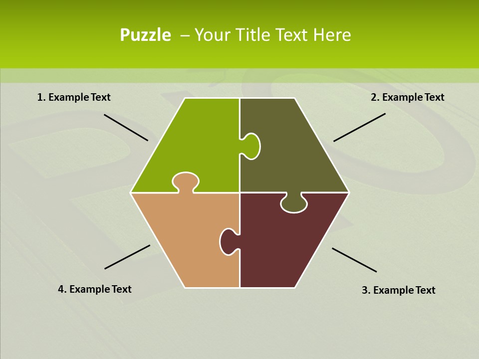 Biologique Sant Ferme PowerPoint Template