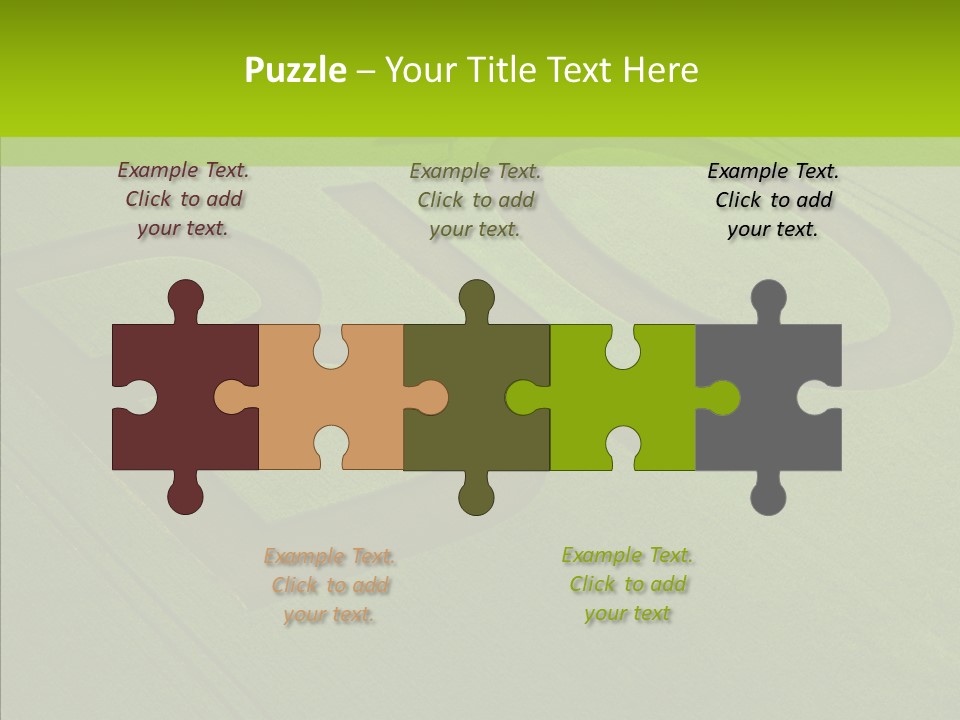 Biologique Sant Ferme PowerPoint Template