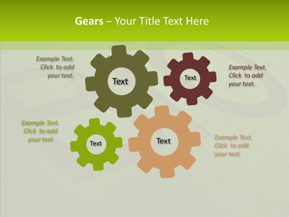 Biologique Sant Ferme PowerPoint Template