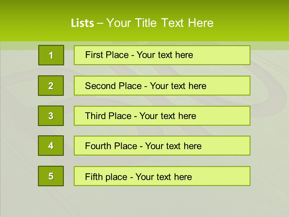 Biologique Sant Ferme PowerPoint Template