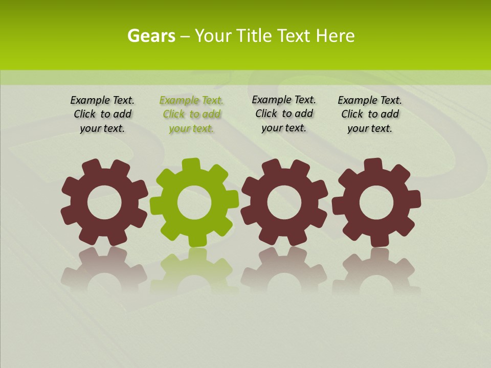 Biologique Sant Ferme PowerPoint Template