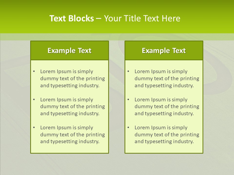 Biologique Sant Ferme PowerPoint Template