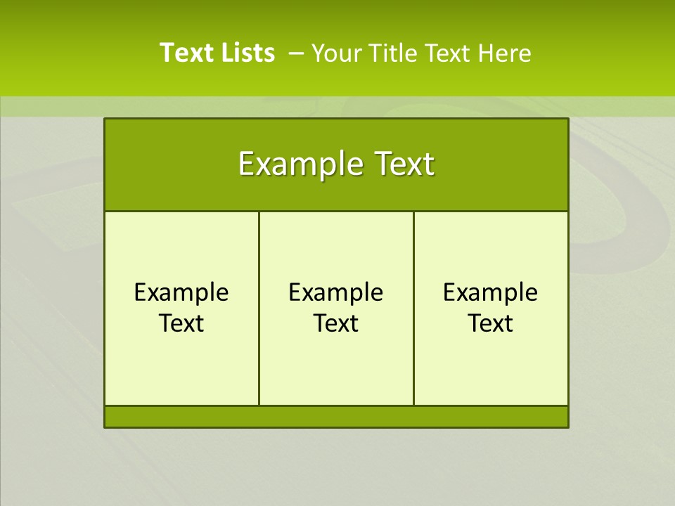 Biologique Sant Ferme PowerPoint Template
