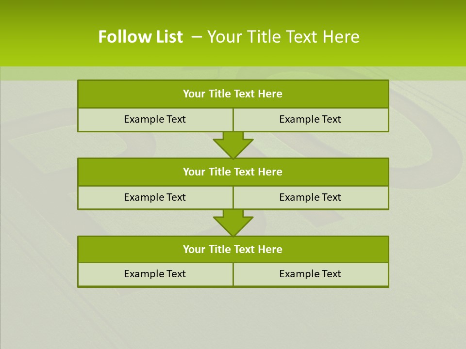 Biologique Sant Ferme PowerPoint Template