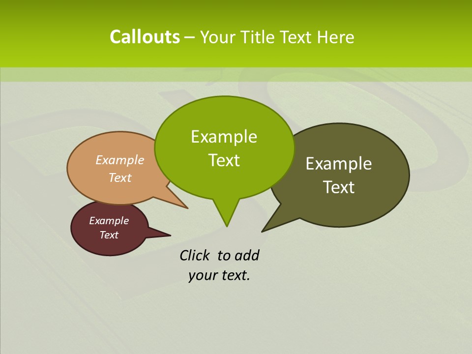 Biologique Sant Ferme PowerPoint Template