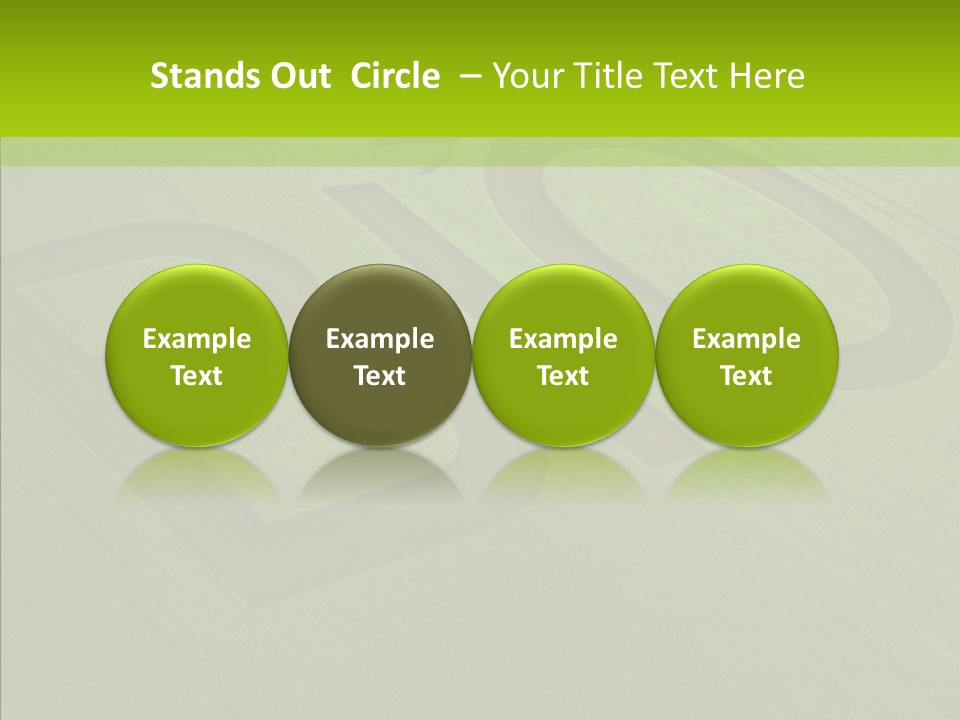 Biologique Sant Ferme PowerPoint Template