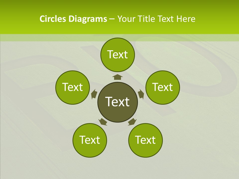 Biologique Sant Ferme PowerPoint Template