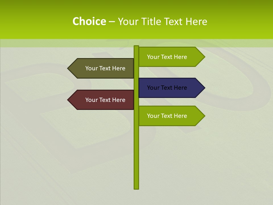 Biologique Sant Ferme PowerPoint Template