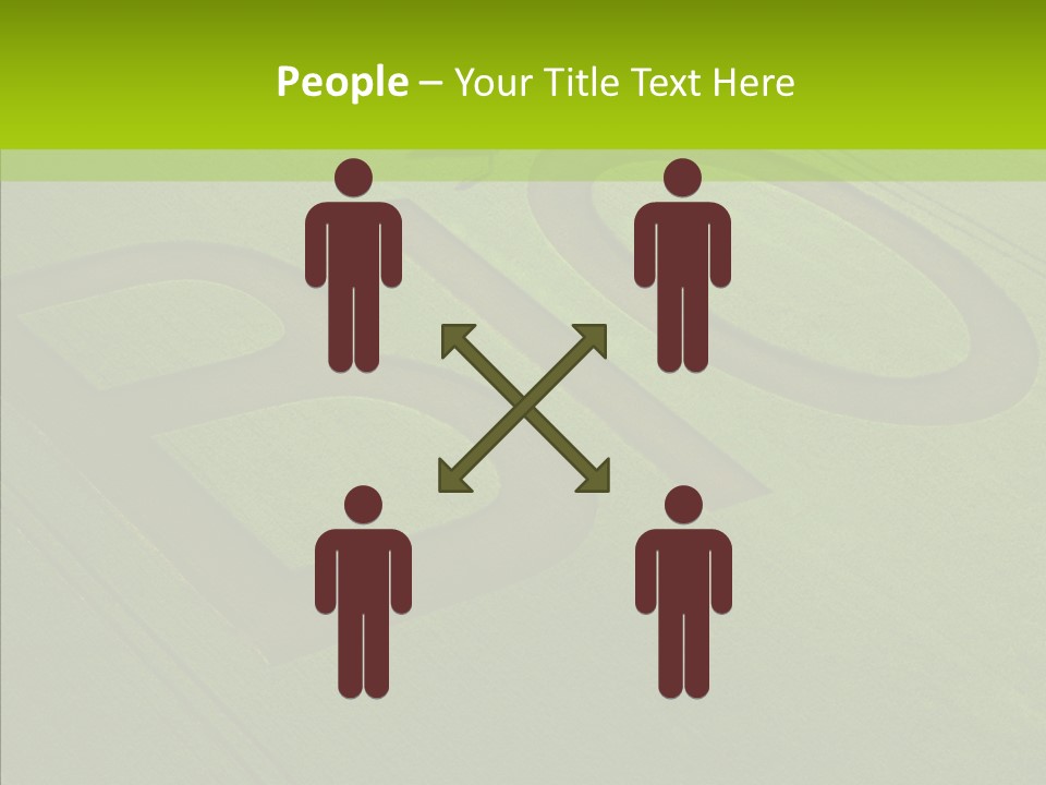 Biologique Sant Ferme PowerPoint Template