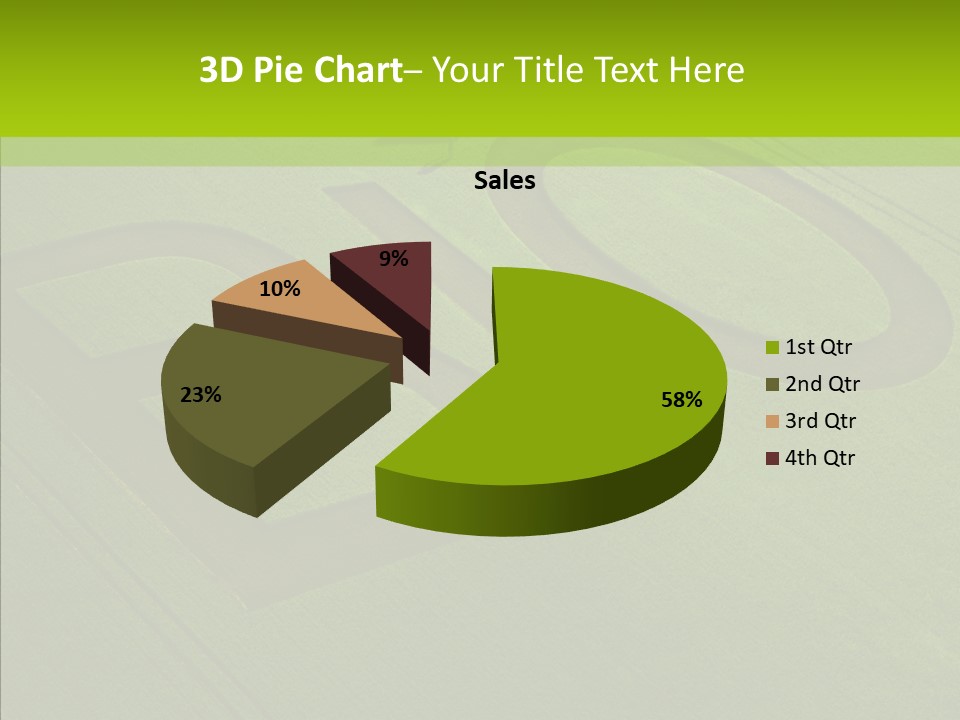 Biologique Sant Ferme PowerPoint Template