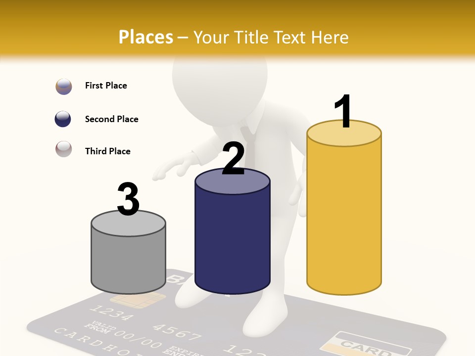Person Plastic Technology PowerPoint Template