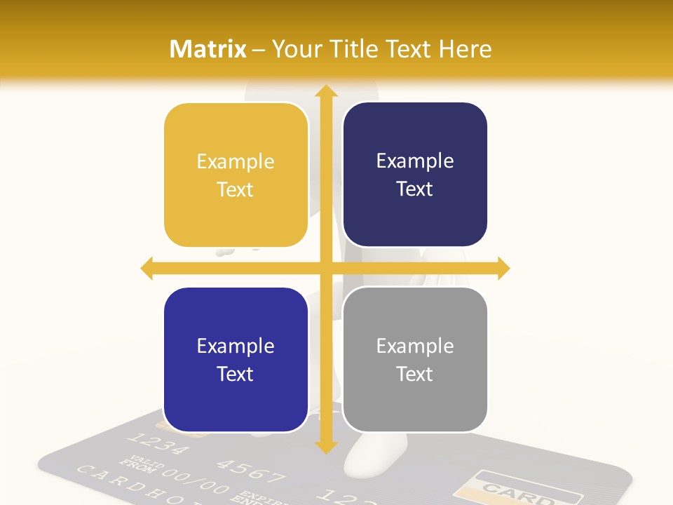 Person Plastic Technology PowerPoint Template