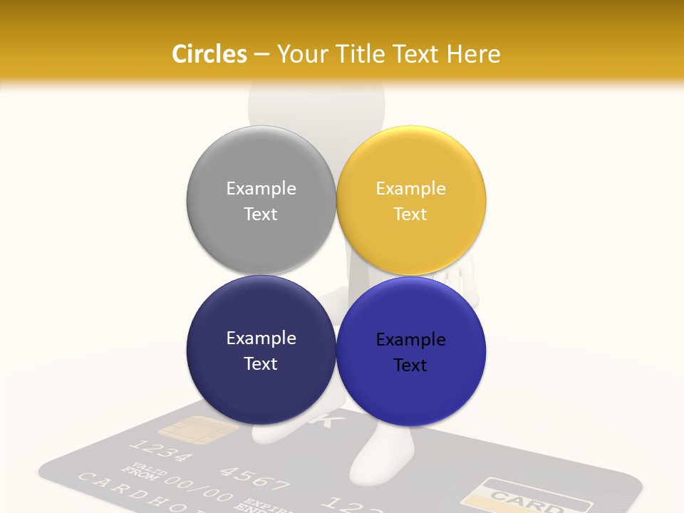 Person Plastic Technology PowerPoint Template