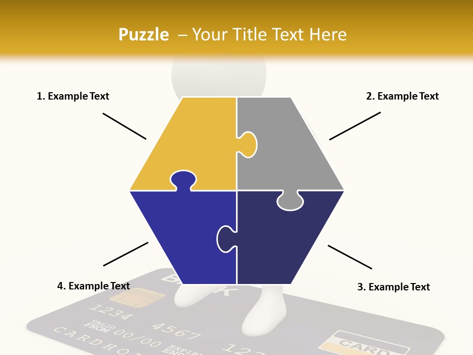Person Plastic Technology PowerPoint Template