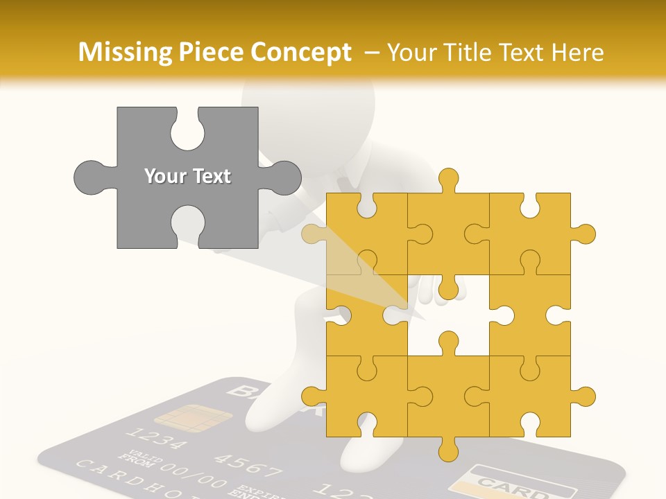 Person Plastic Technology PowerPoint Template