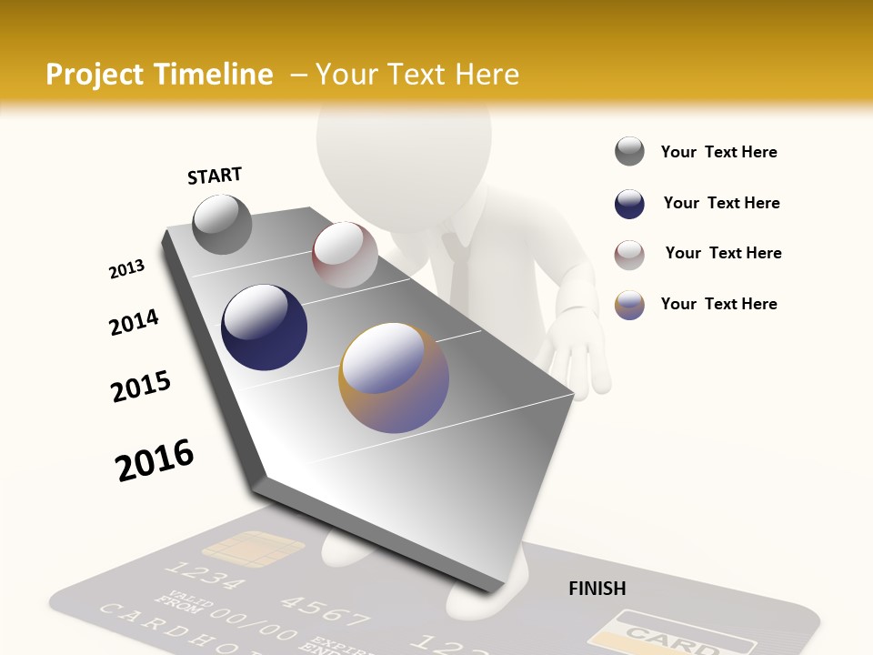 Person Plastic Technology PowerPoint Template
