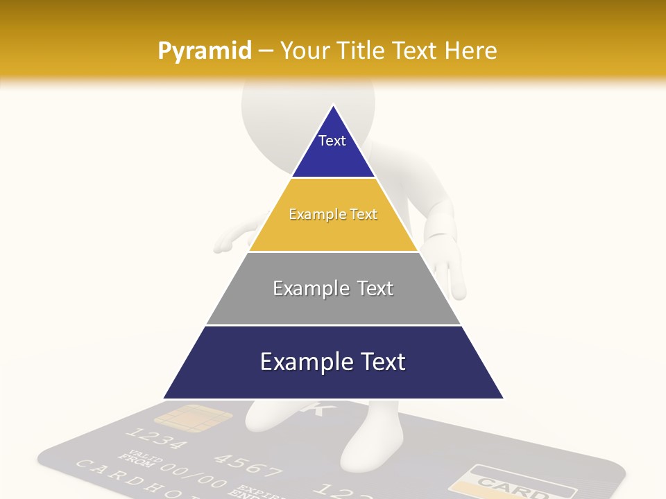 Person Plastic Technology PowerPoint Template