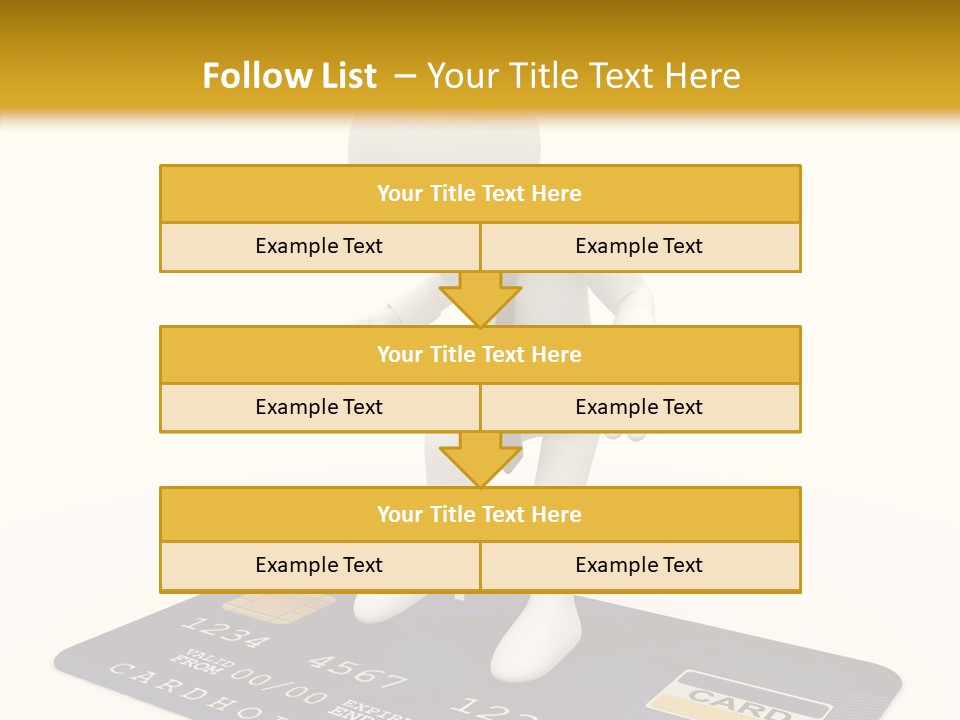 Person Plastic Technology PowerPoint Template