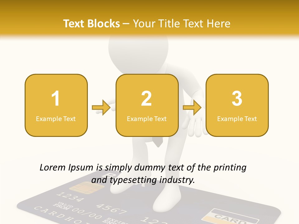 Person Plastic Technology PowerPoint Template