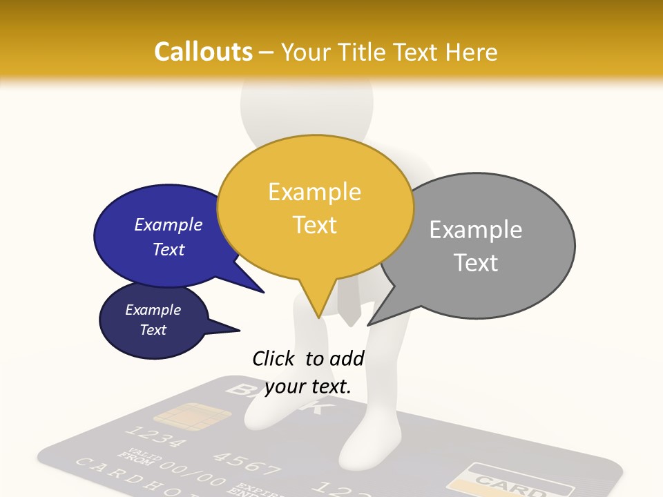 Person Plastic Technology PowerPoint Template