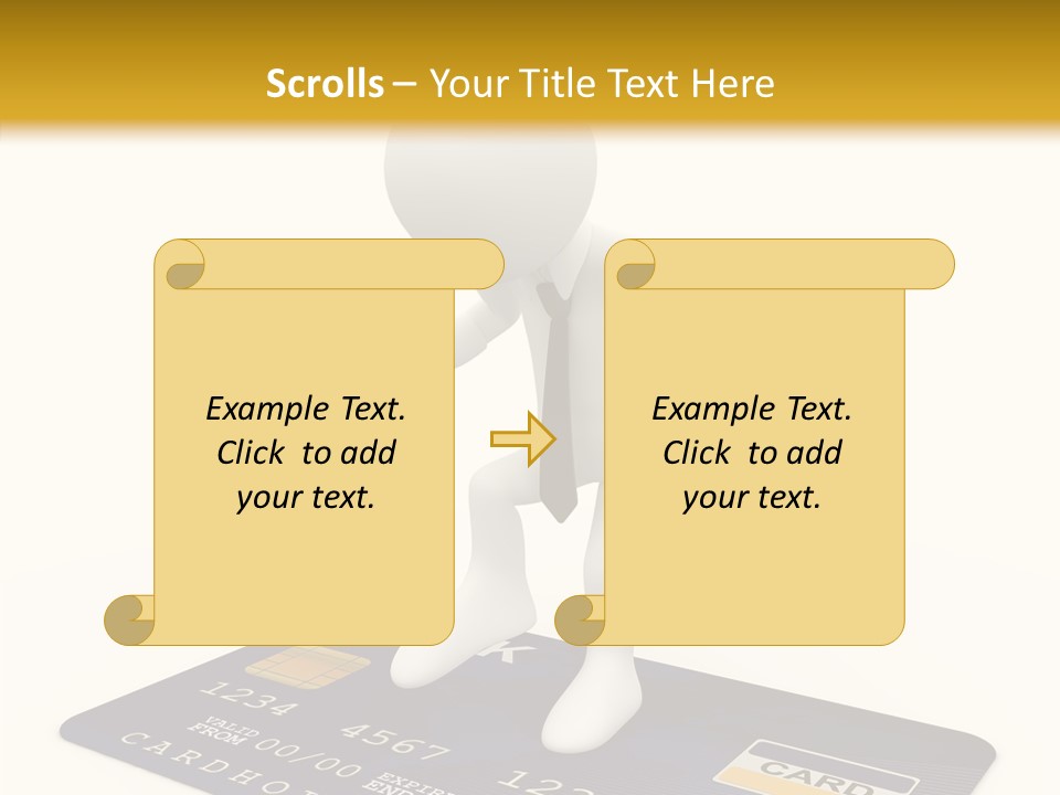 Person Plastic Technology PowerPoint Template