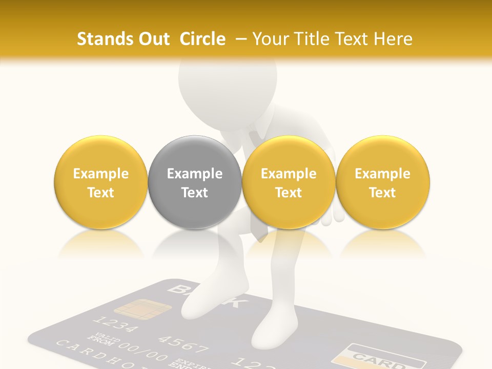 Person Plastic Technology PowerPoint Template