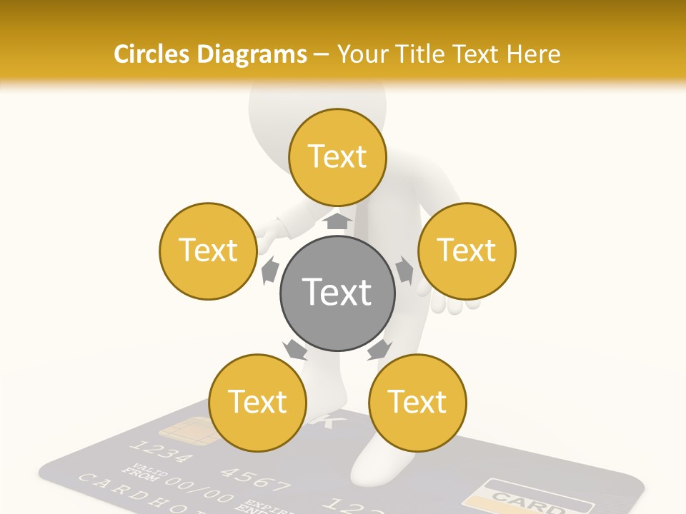 Person Plastic Technology PowerPoint Template