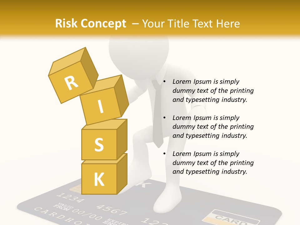 Person Plastic Technology PowerPoint Template