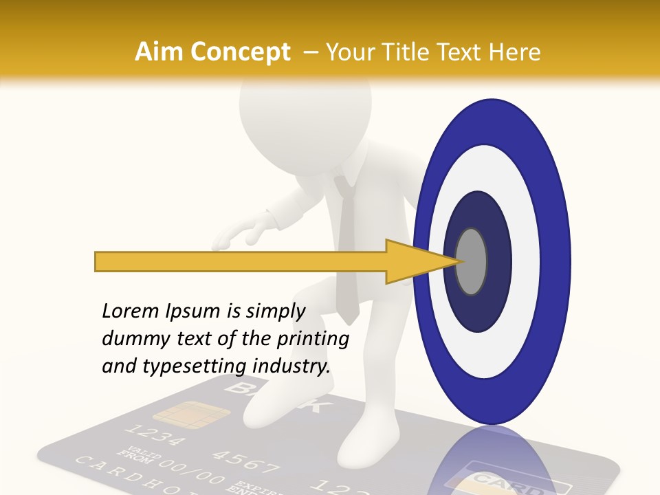 Person Plastic Technology PowerPoint Template