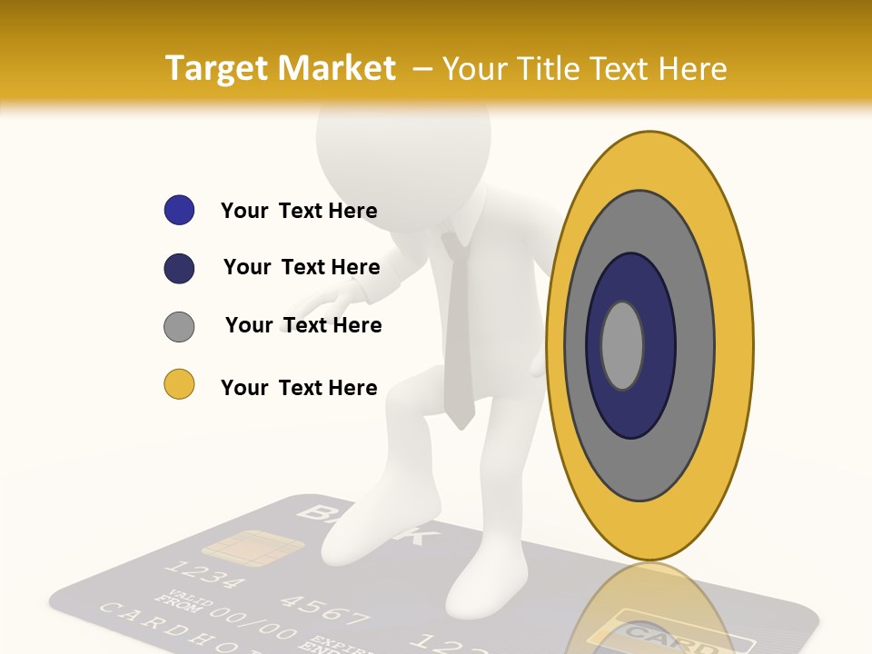 Person Plastic Technology PowerPoint Template