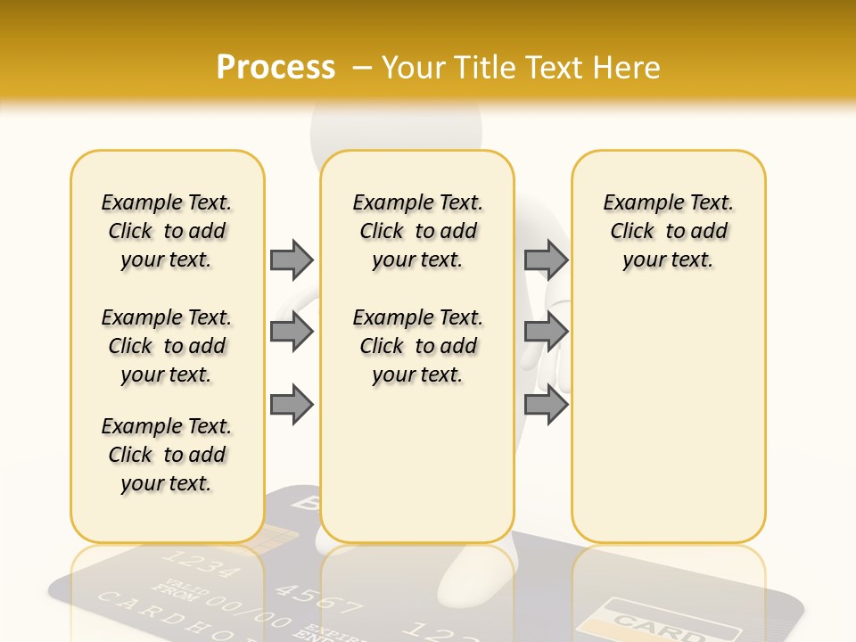 Person Plastic Technology PowerPoint Template