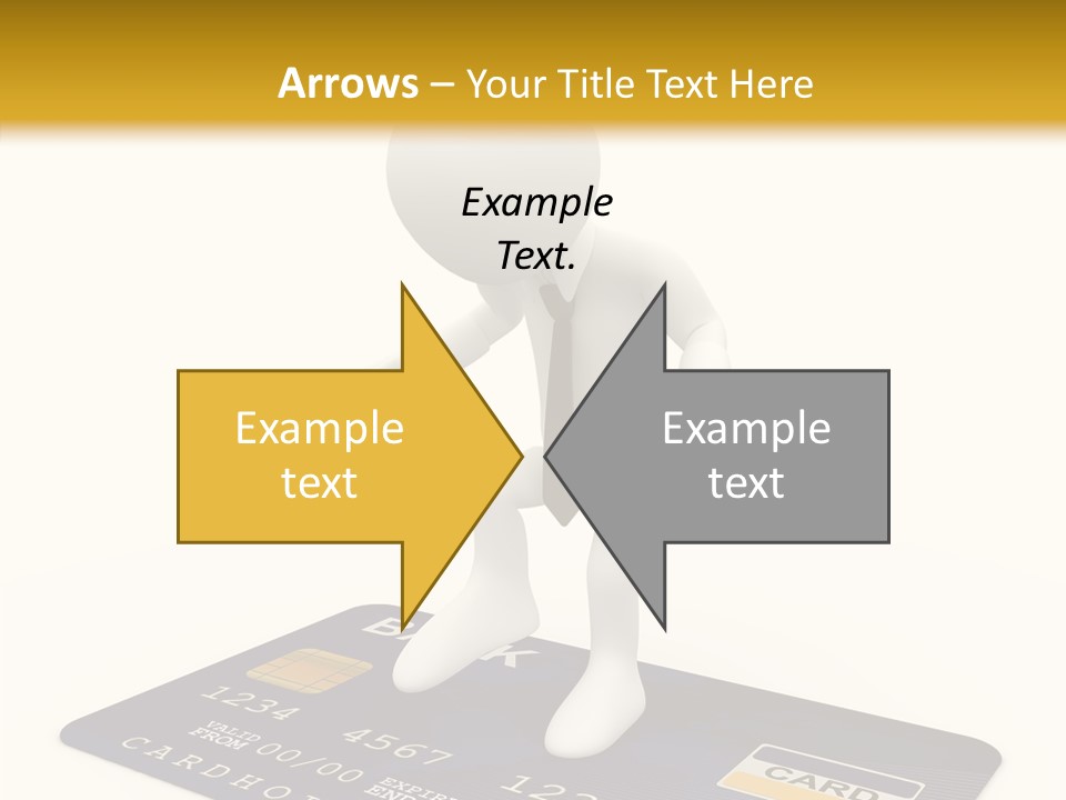 Person Plastic Technology PowerPoint Template
