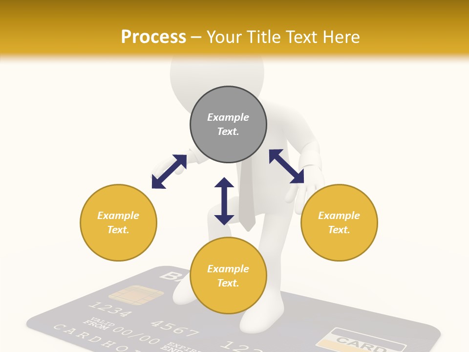 Person Plastic Technology PowerPoint Template