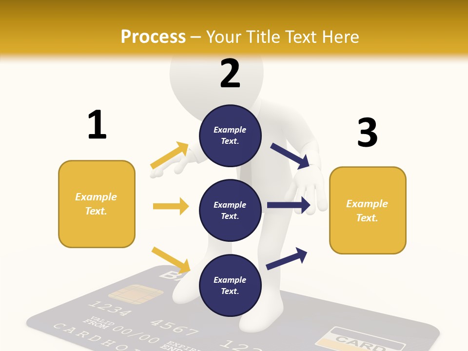 Person Plastic Technology PowerPoint Template