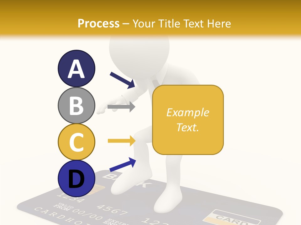 Person Plastic Technology PowerPoint Template
