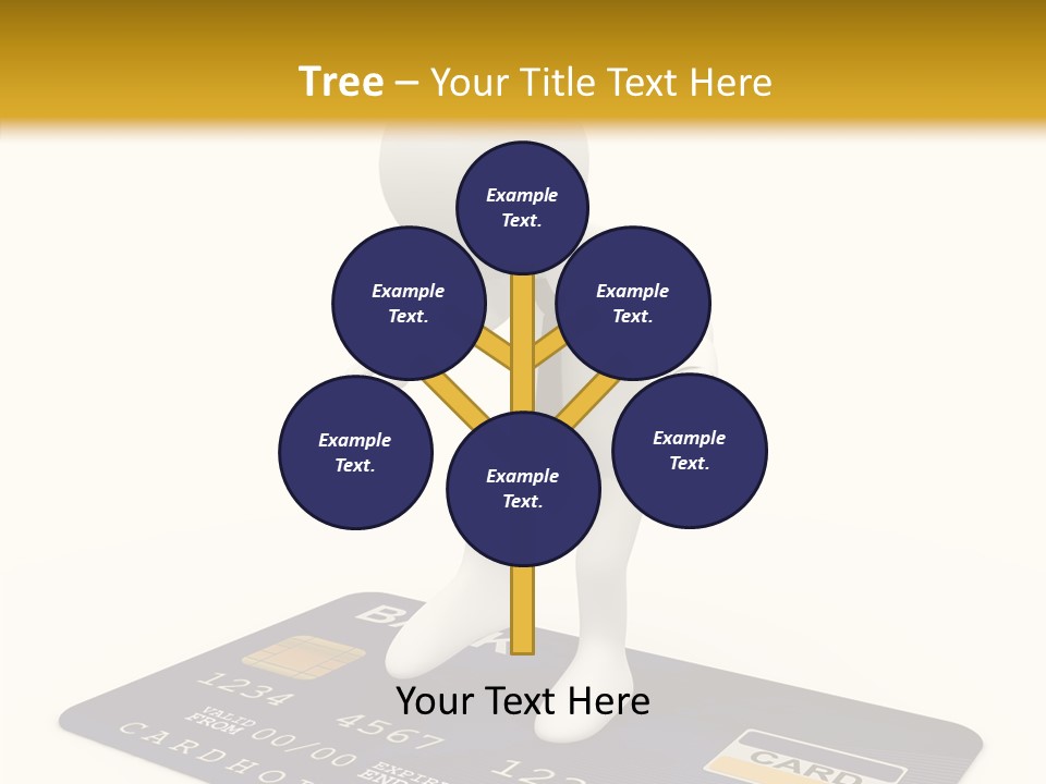 Person Plastic Technology PowerPoint Template