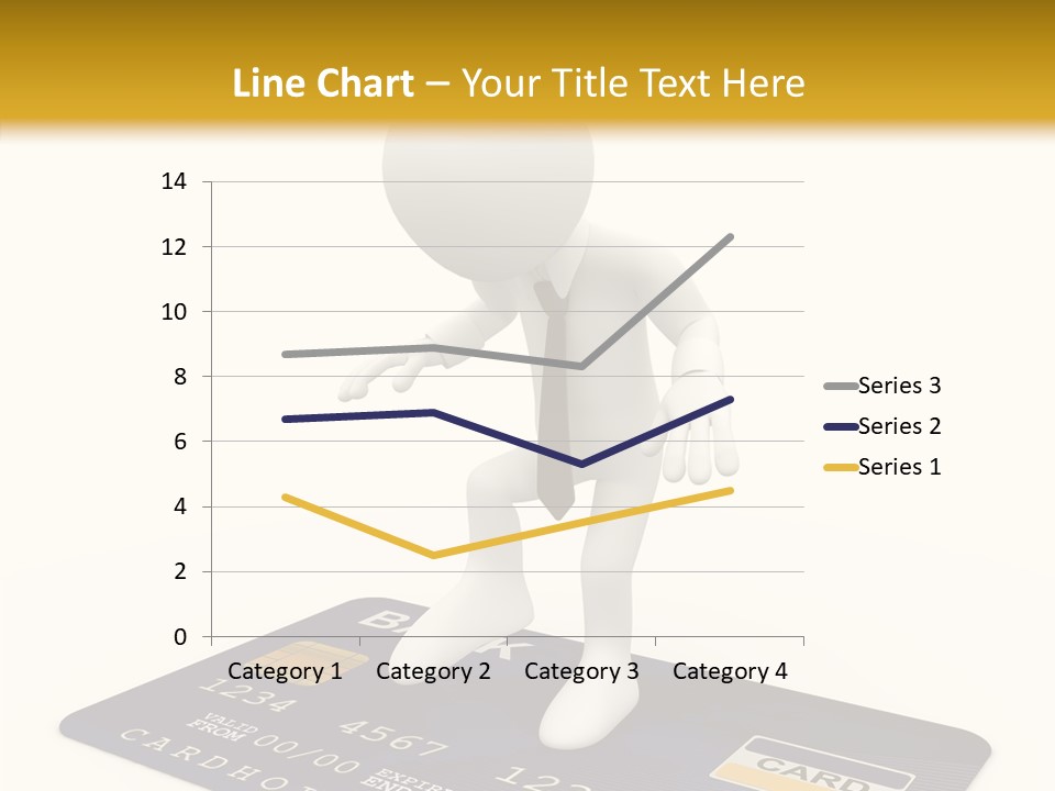Person Plastic Technology PowerPoint Template