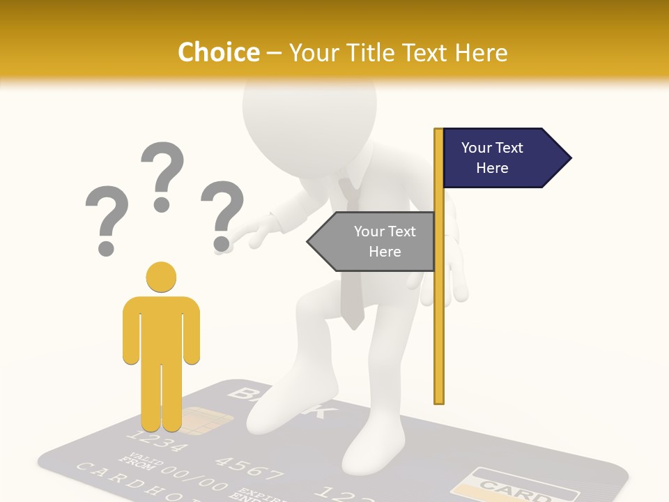 Person Plastic Technology PowerPoint Template