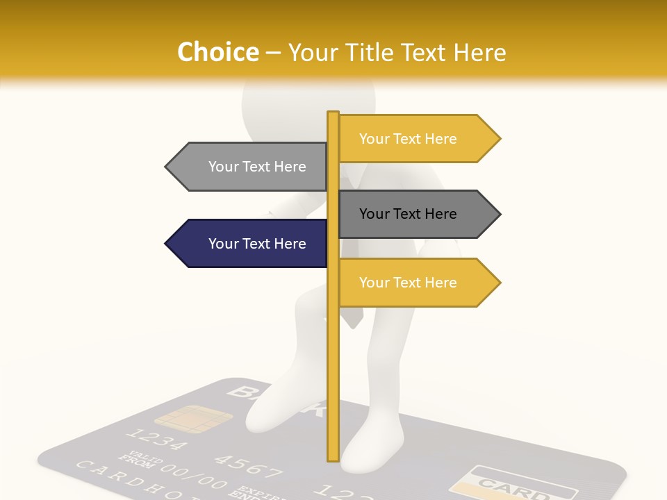 Person Plastic Technology PowerPoint Template