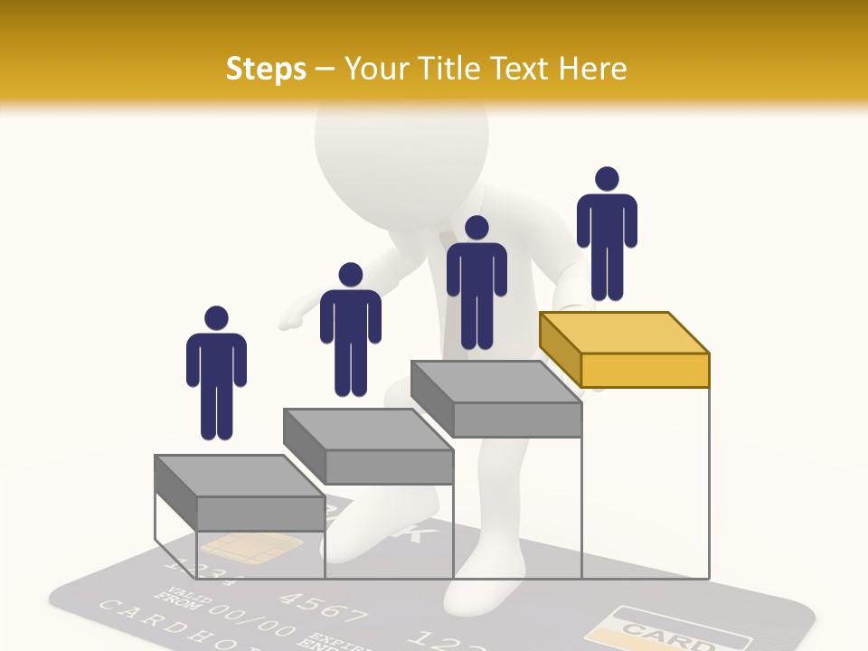 Person Plastic Technology PowerPoint Template